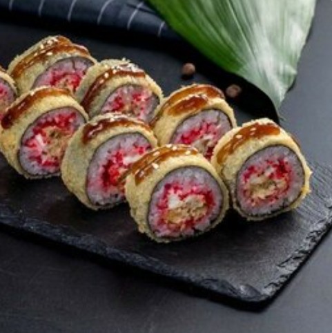 Окунь в темпуре