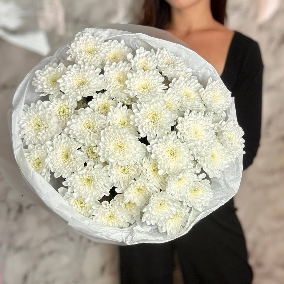 Облако пушистых хризантем х9