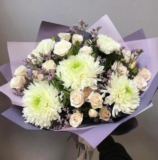 Букет "Сливочный Десерт"