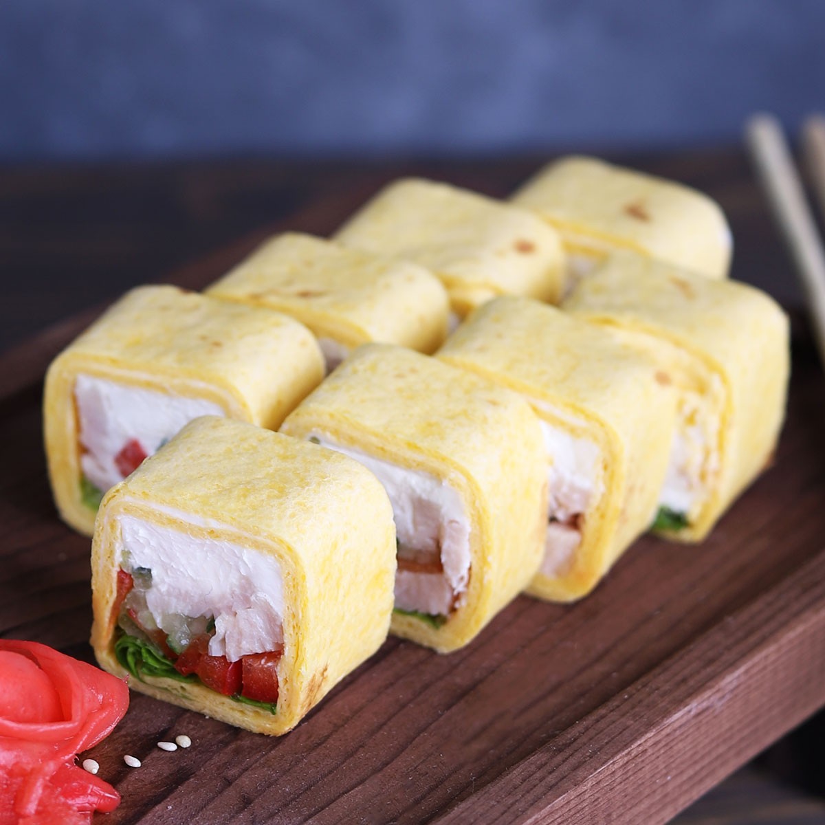 Тортилья с курицей
