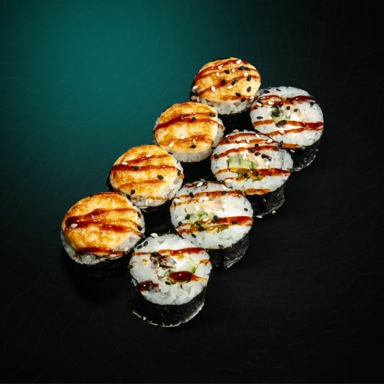 Запеченный ролл с мидией