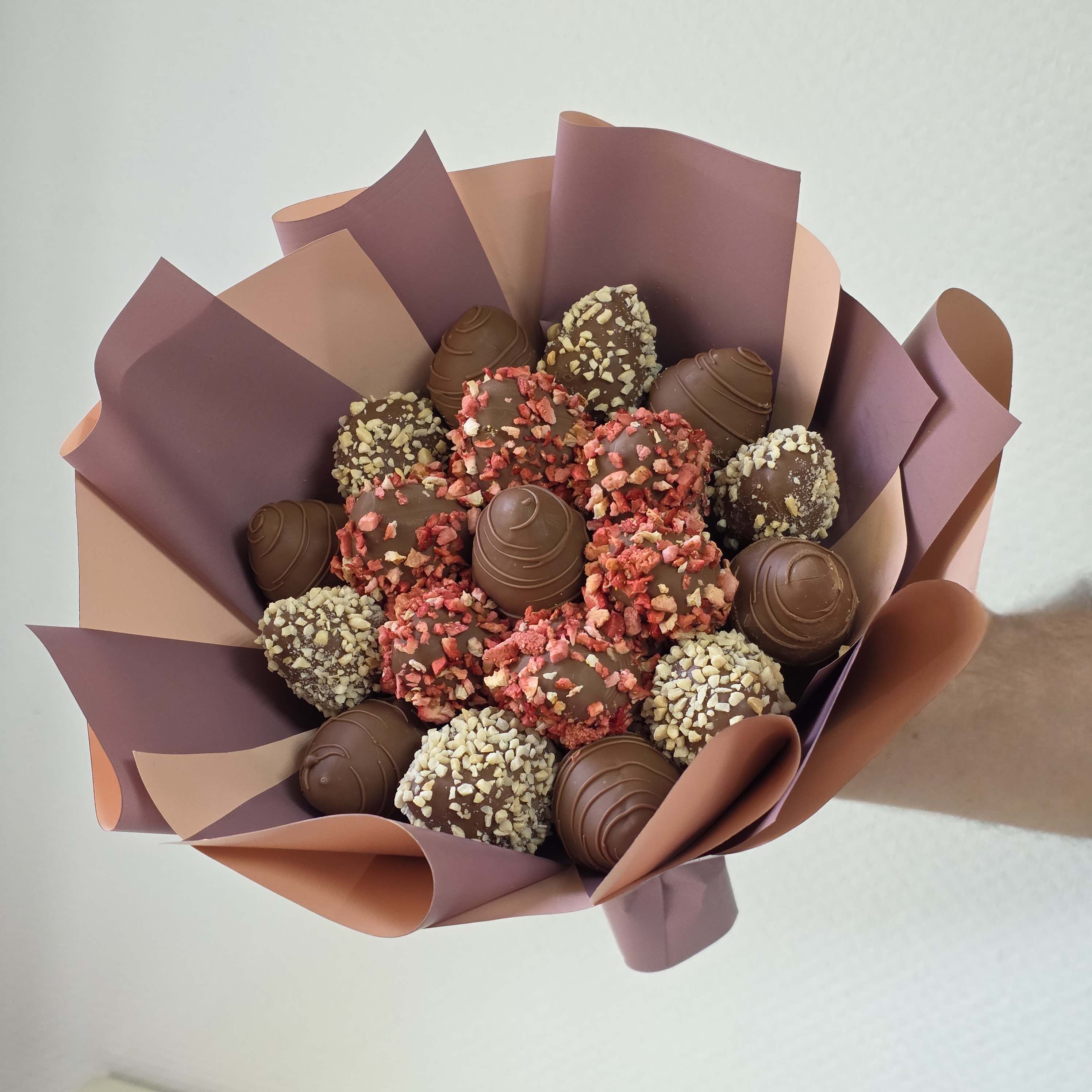 Букет из клубники в шоколаде 3.3