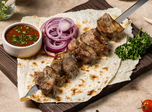 Шашлык из свинины (шейка)