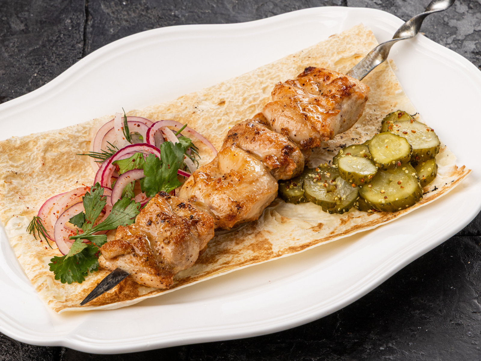 Шашлык из курицы