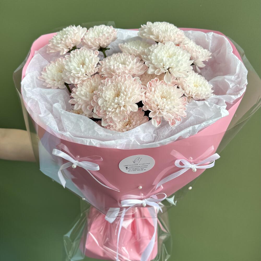 Букет с бусинками