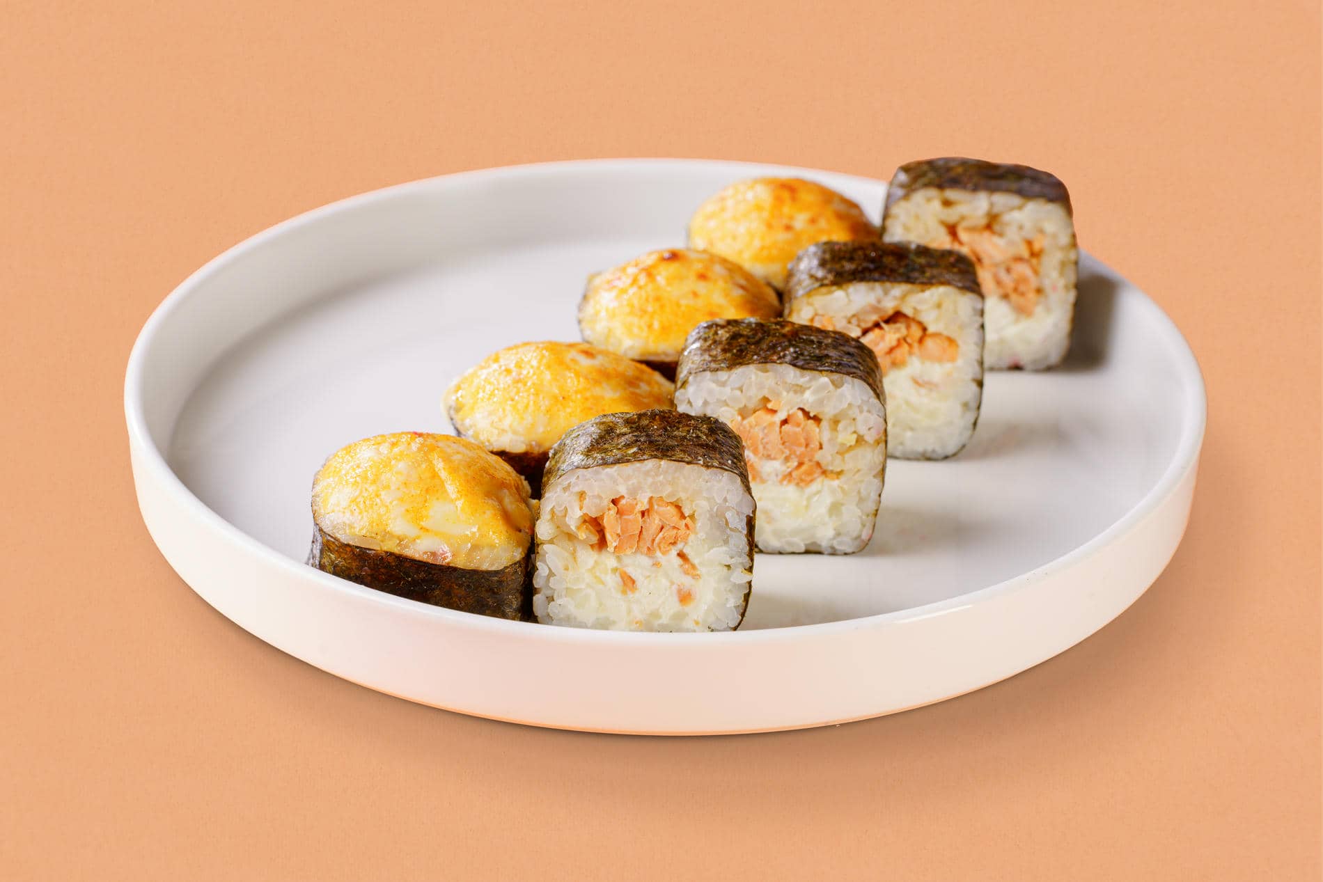 Запеченный лосось терияки