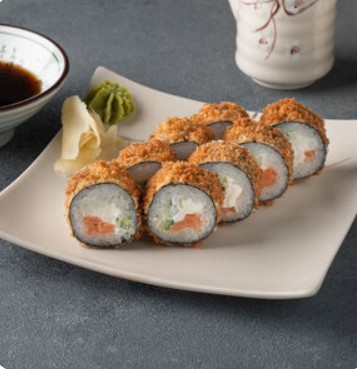 Лосось в кляре