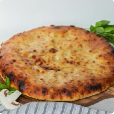 Пирог с курицей и грибами