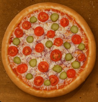 Пицца Бургер 25см