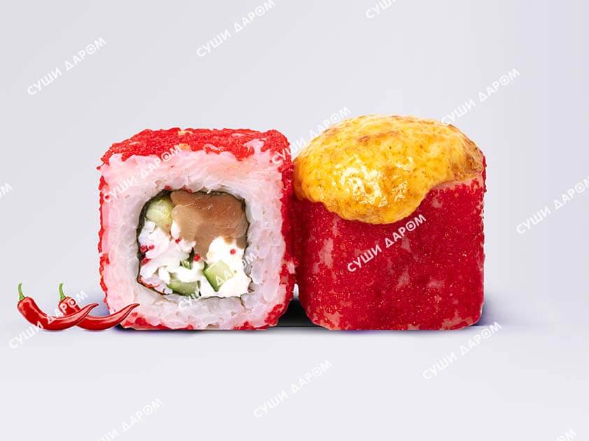Запеченный ролл Калифорния