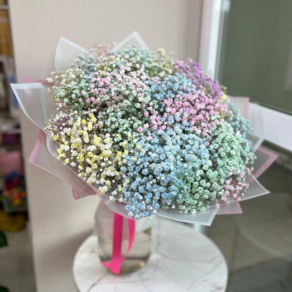 Букет из гипсофилы