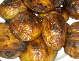 Картофель на мангале