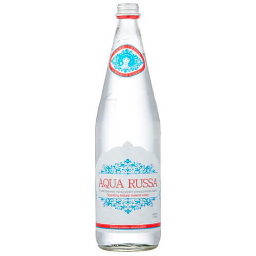 Минеральная вода Aqua Russa газ 1л