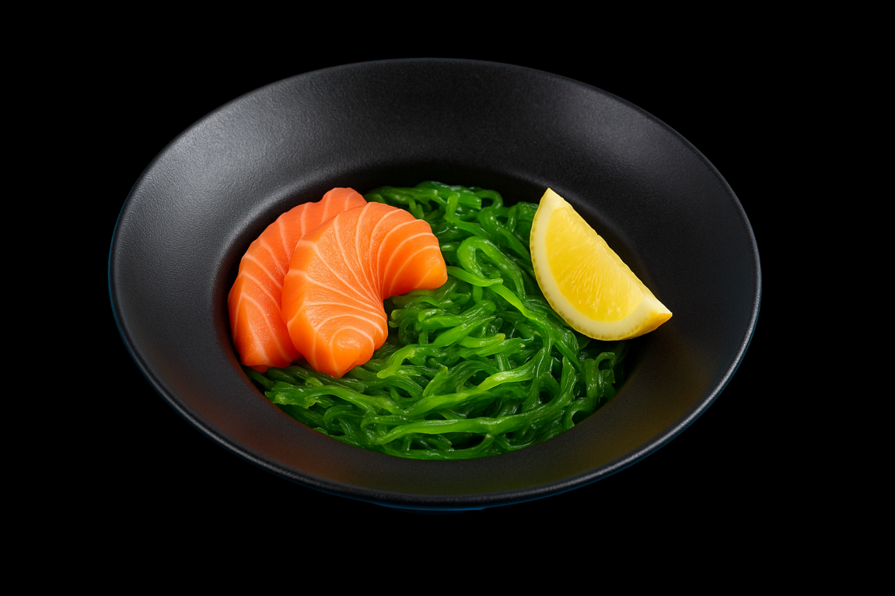 Чука с лососем