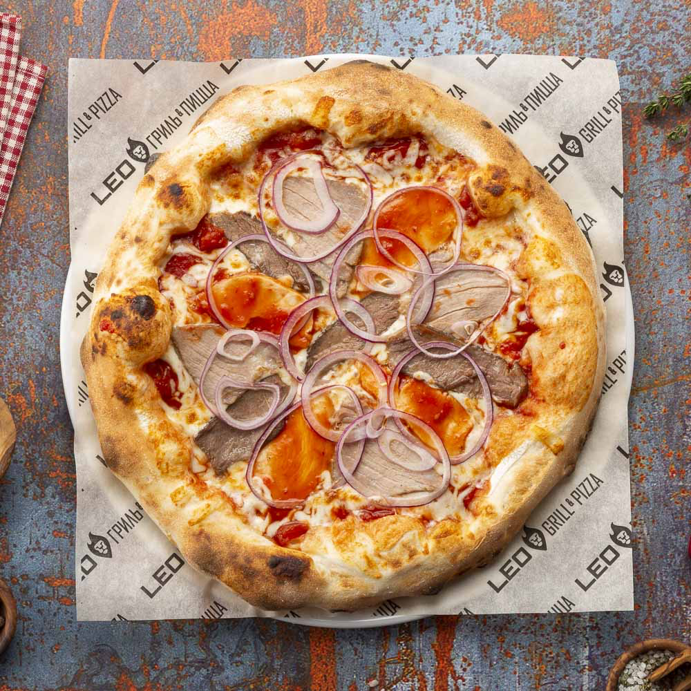 Пицца Tre Carni (тесто: традиционное)