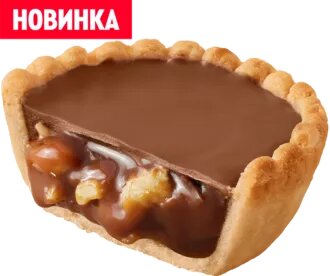 Мини-тарт карамельно-арахисовый