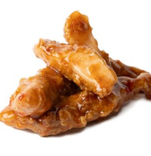 Куриные стрипсы под соусом свит чили S