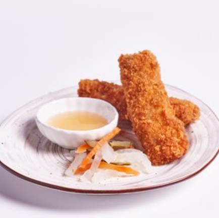 Хрустящие спринг роллы с креветками