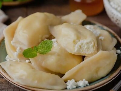 Вареники с творогом