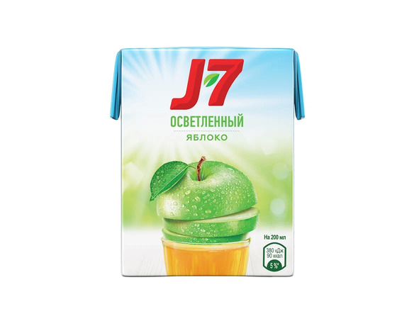 Сок "J7" Яблочный 0.2л