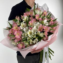 25 альстромерий микс