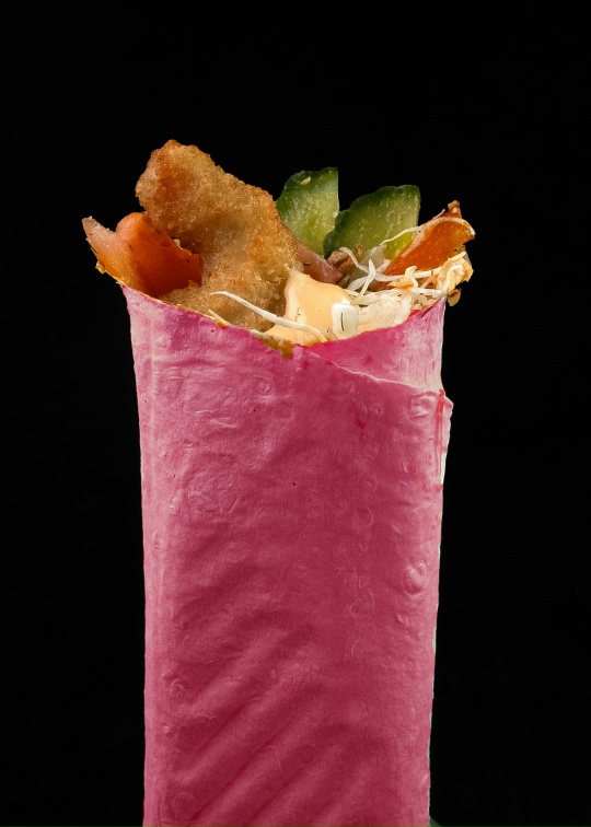 Шаурма с креветками