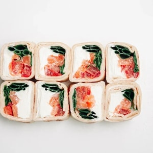 Тортилья с семгой