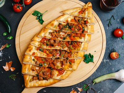 Пиде с говядиной