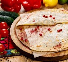 Кутабы с картофелем