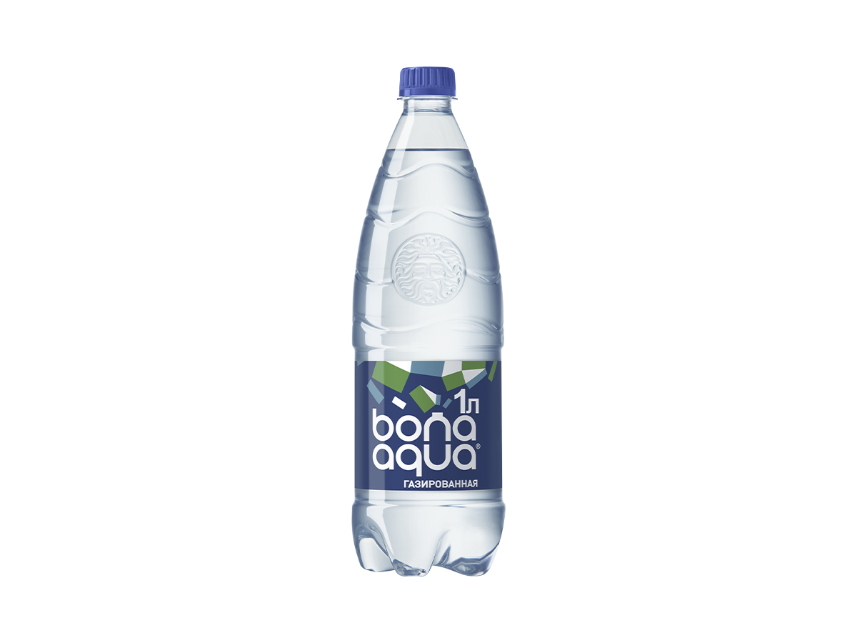 BonaAqua Вода газированная, 1л