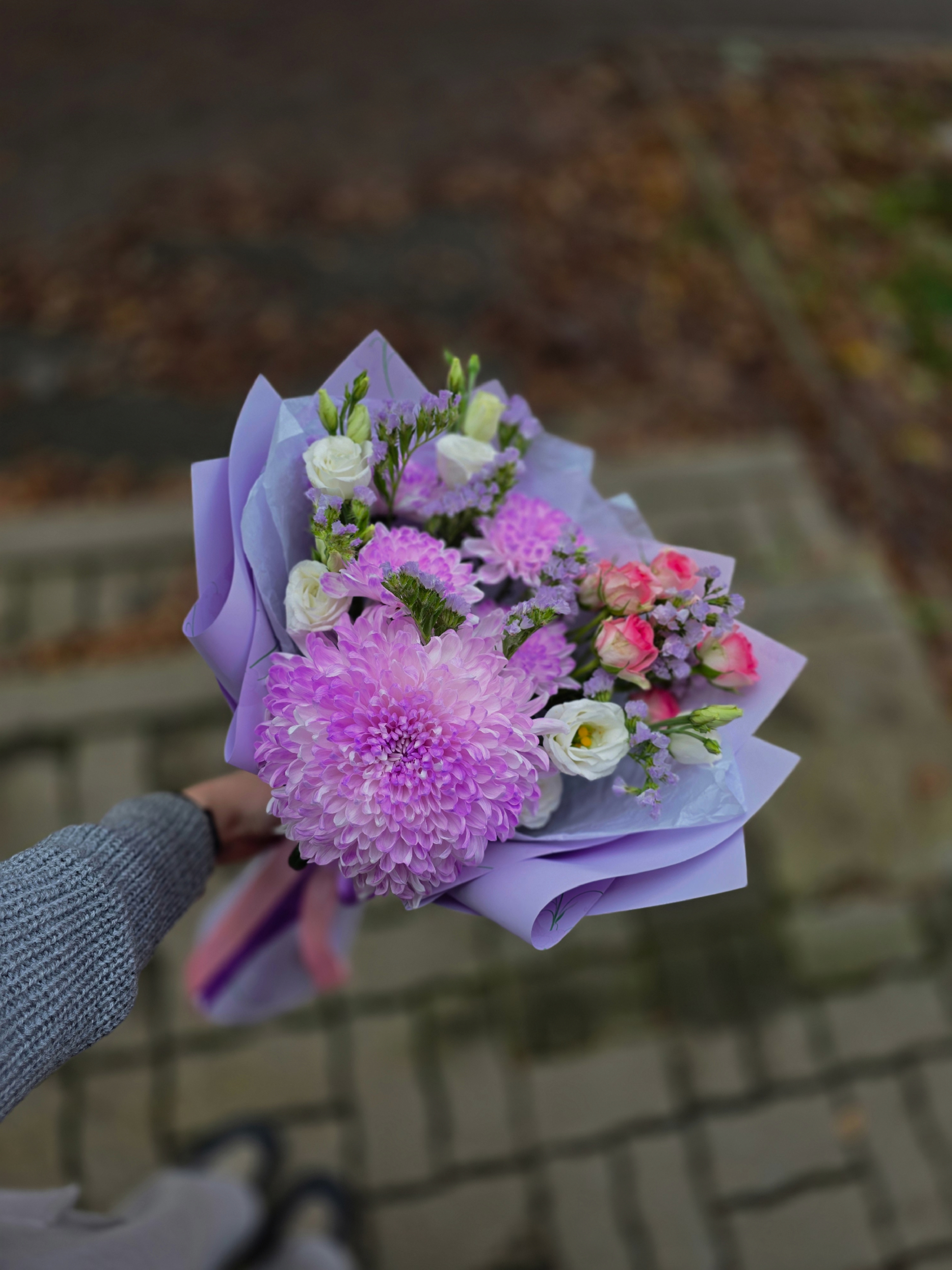 Сиреневый букет