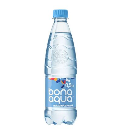 Вода Bona aqua 500 мл газ