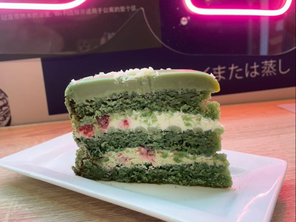 Торт Фисташка-малина