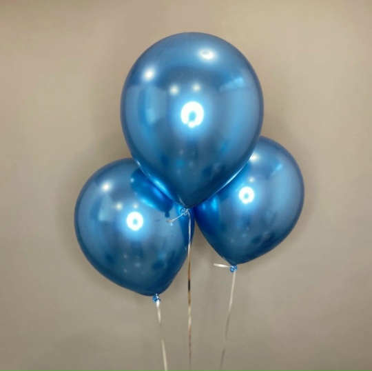 3 шарика хром