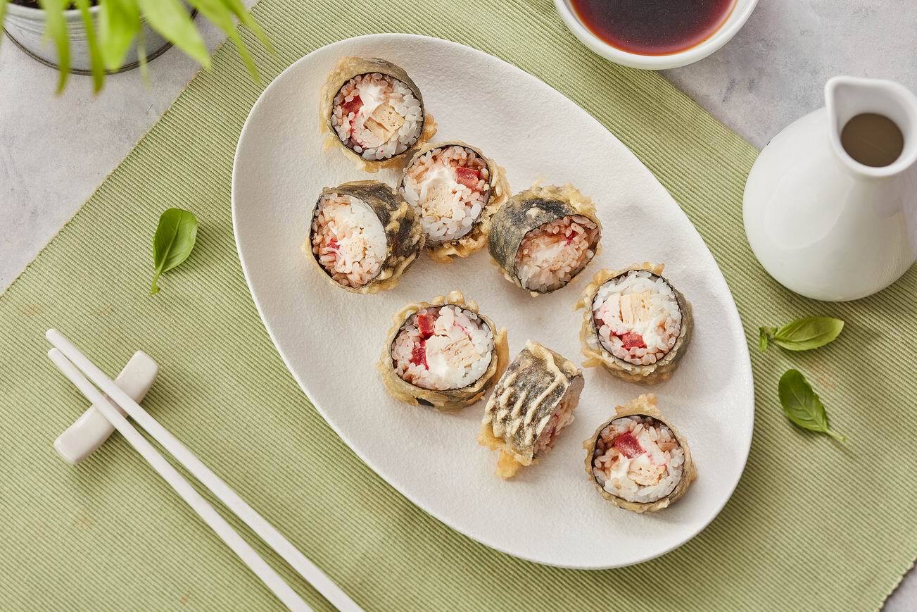 Темпура со снежным крабом