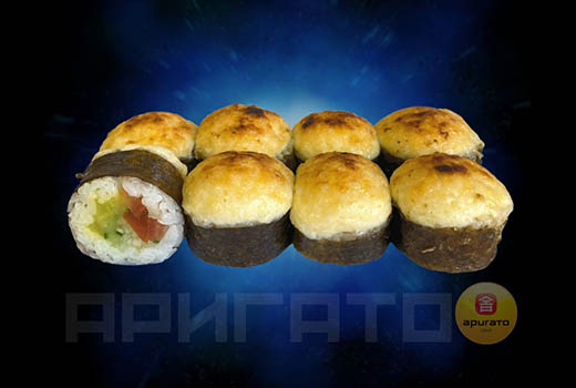 Запеченный с овощами