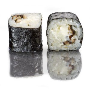 Мини ролл с грибами Шитаки