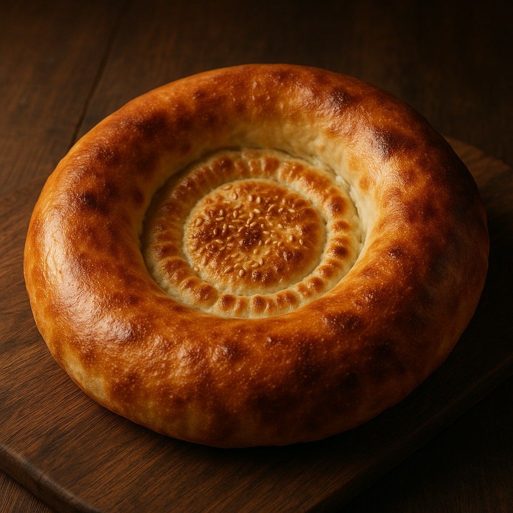 Лепешка в тандыре