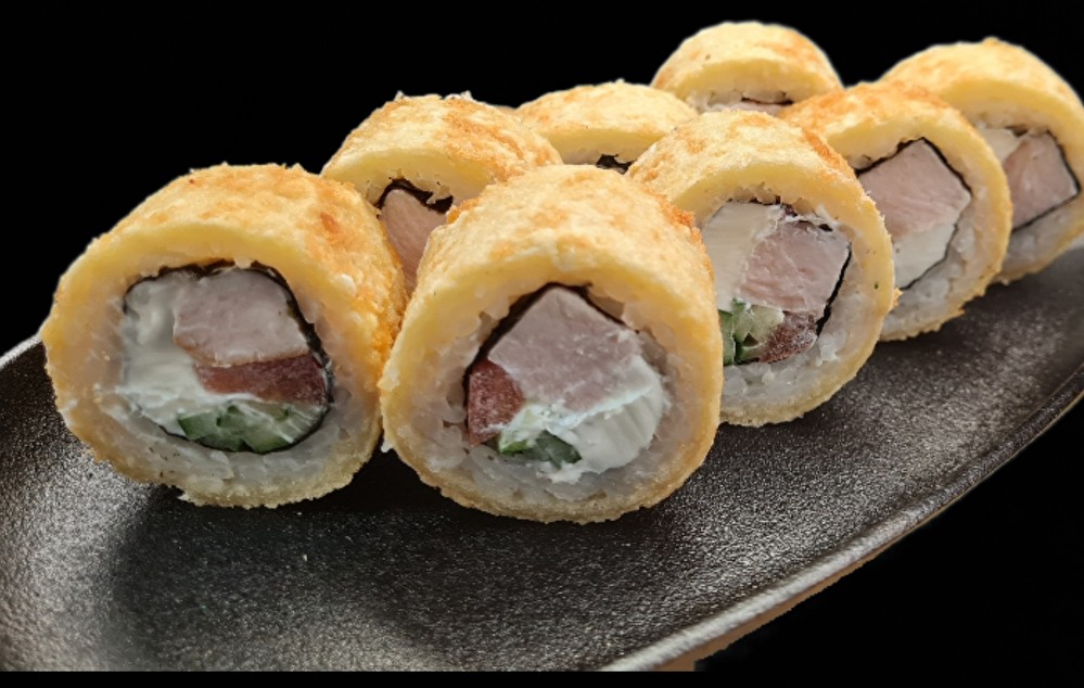 Жареные с курицей