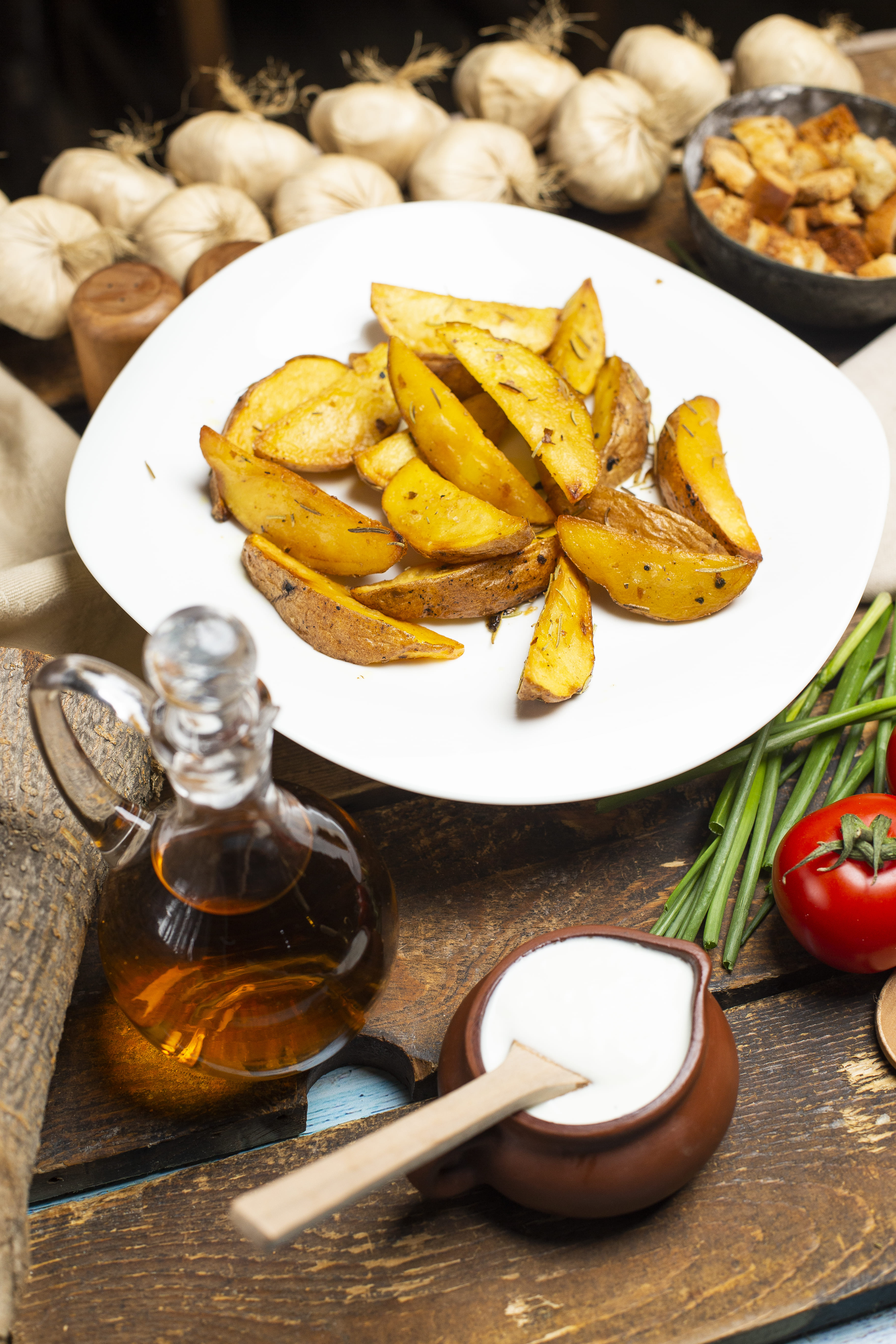 Картофель по-деревенски