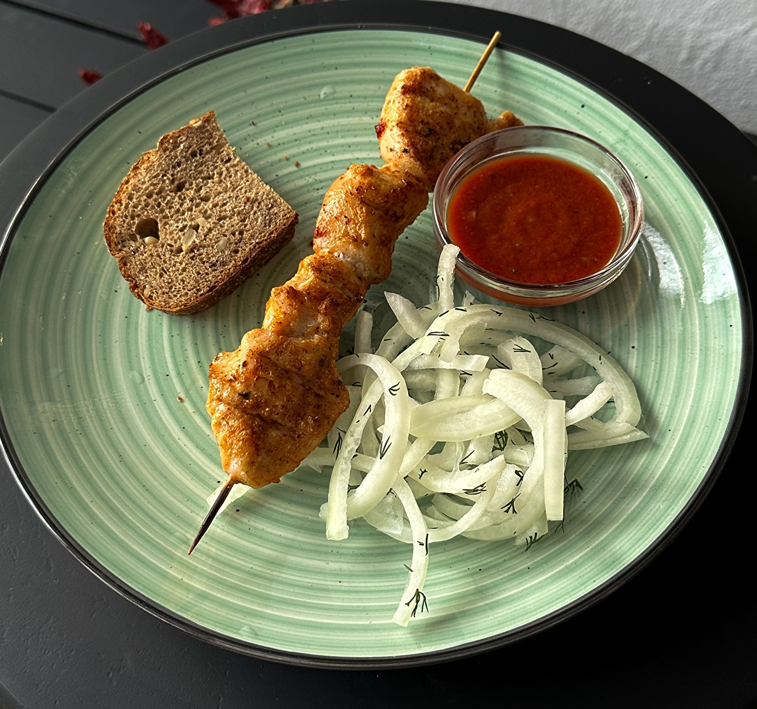 Шашлык из куриной грудки