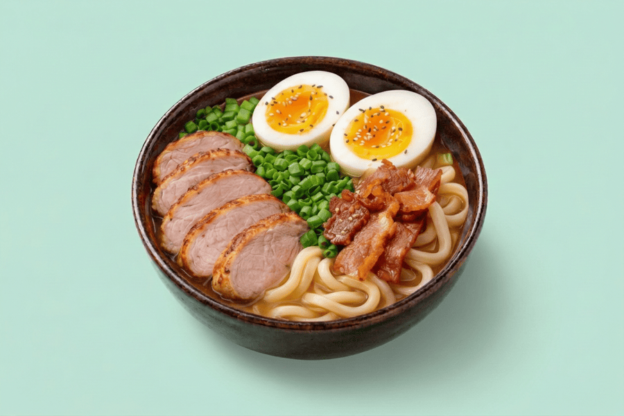 Рамен со свининой