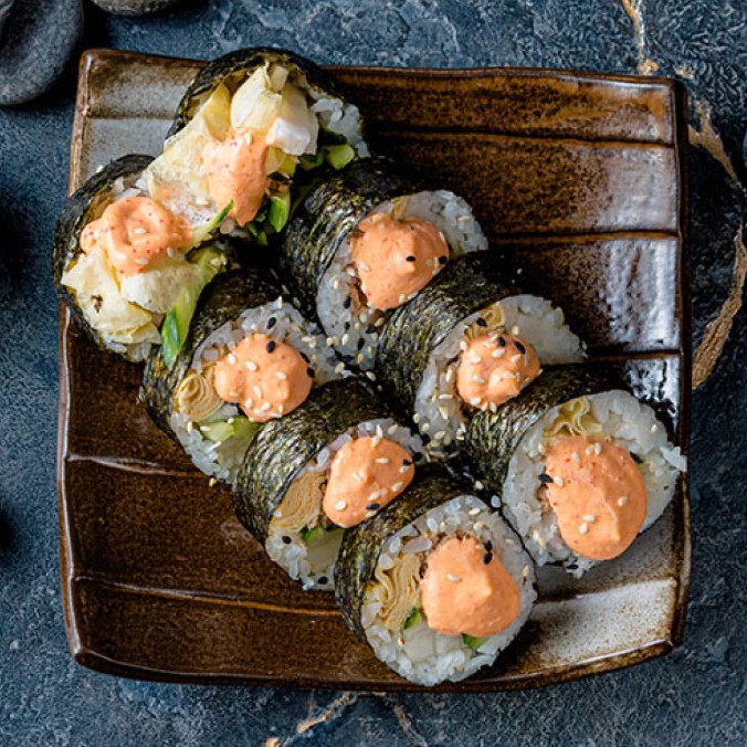 Кимпаб с тунцом