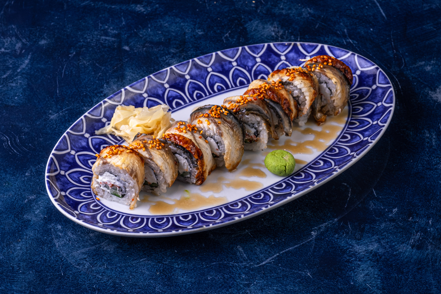 Роллы филадельфия с угрем