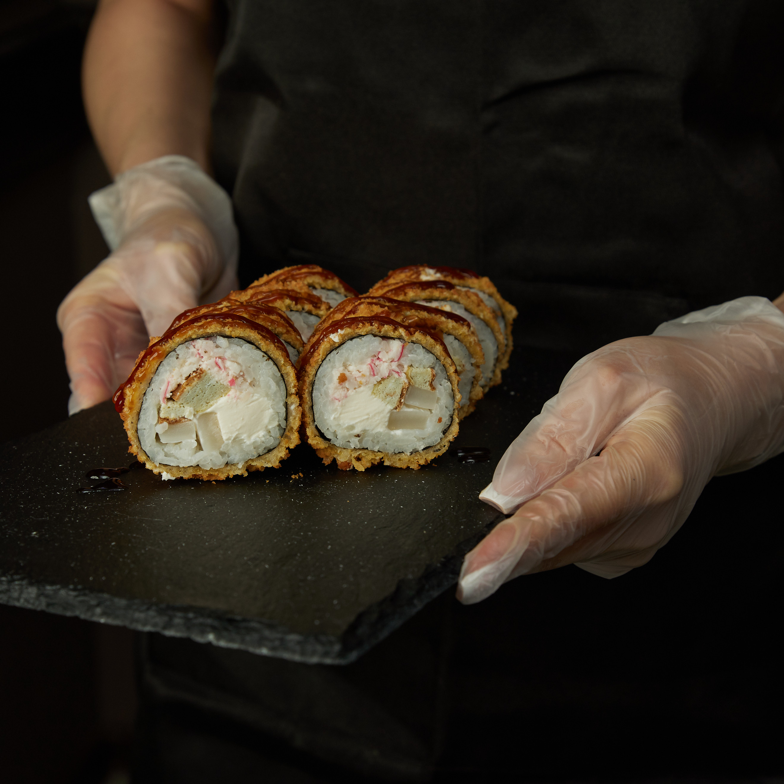 Кальмар в темпуре