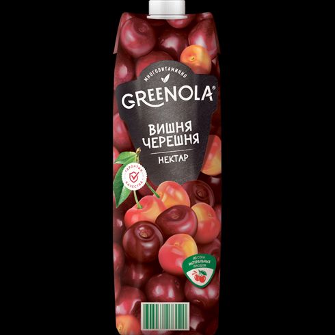 Нектар GREENOLA вишня-черешня