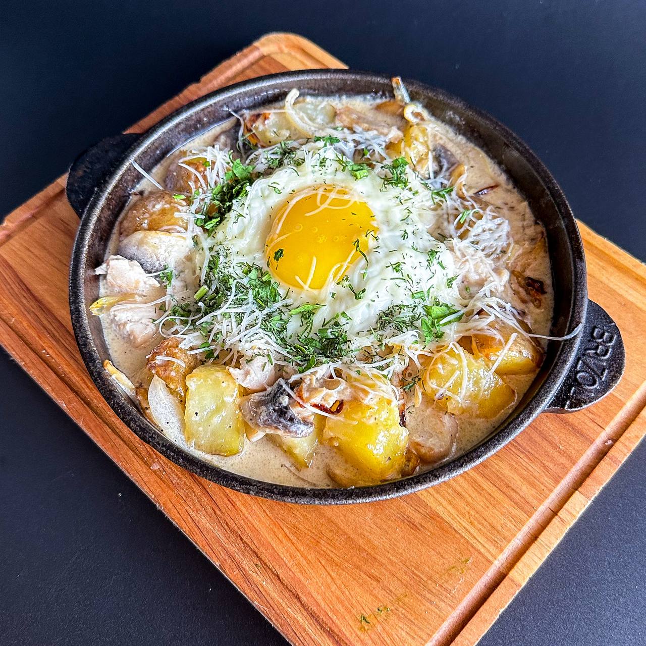 Сковородка «Балканская» с курицей