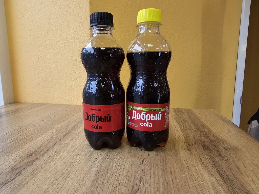 Добрый cola без сахара