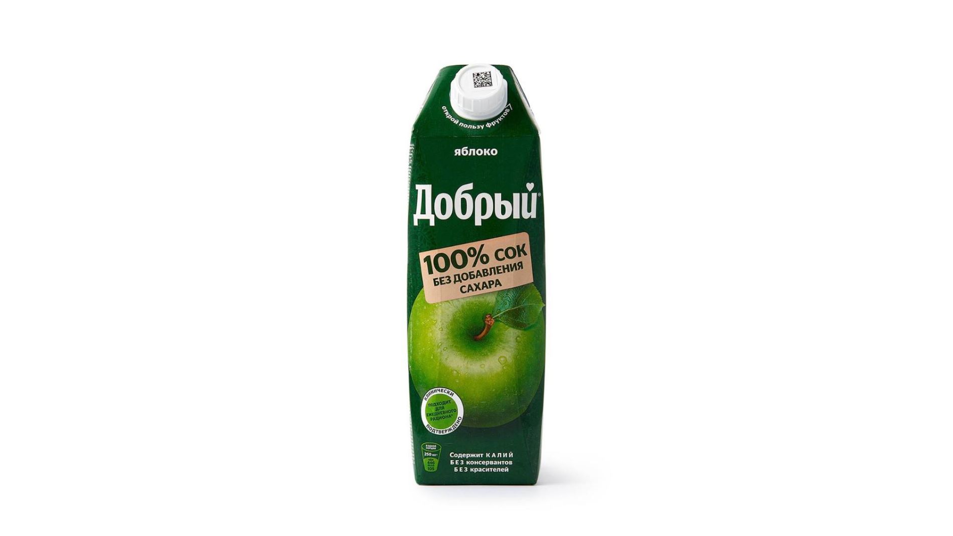 Сок Добрый яблоко 1л