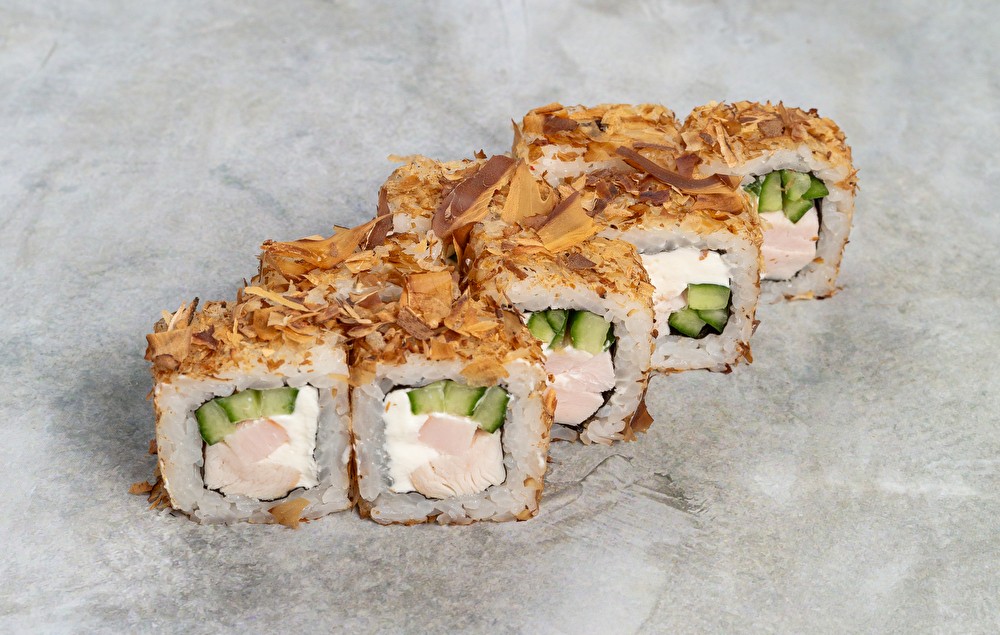 Бонито с копченой курочкой